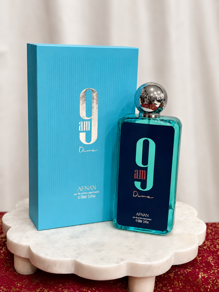 Afnan 9 AM Dive Unisex Eau de Parfum – 3.4 oz