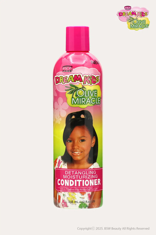 AFRICAN PRIDE DREAM KIDS OLIVE MIRACLE DETANGLING MOISTURIZING CONDITIONER 12oz - BSW BEAUTY CANADA