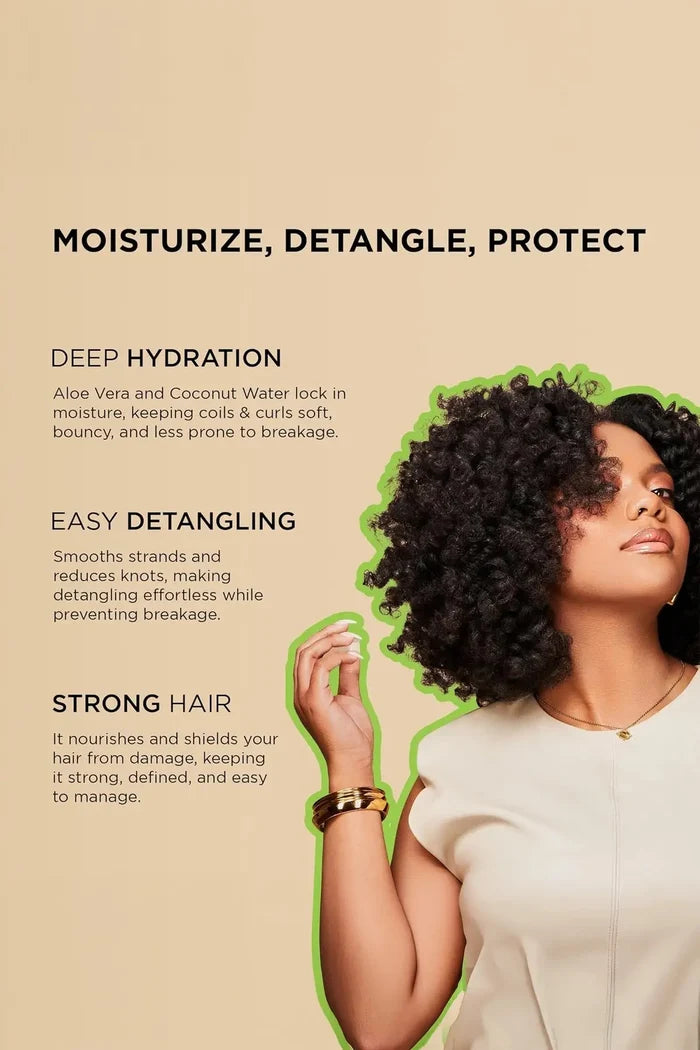 AFRICAN PRIDE MOISTURE MIRACLE DETANGLE & CONDITION PRE-SHAMPOO 12oz AFRICAN PRIDE