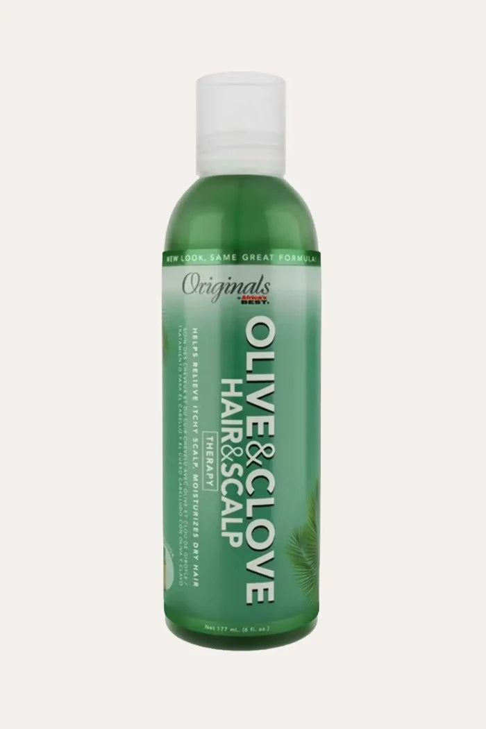 AFRICA'S BEST OLIVE & CLOVE OIL THERAPY 6oz | Oil Treatment AFRICA'S BEST