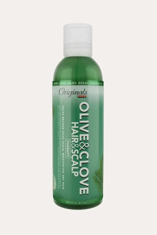 AFRICA'S BEST OLIVE & CLOVE OIL THERAPY 6oz | Oil Treatment AFRICA'S BEST