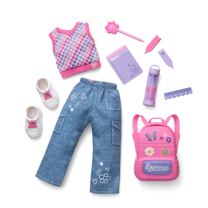 AG Sisters™ School Style Fashion Set