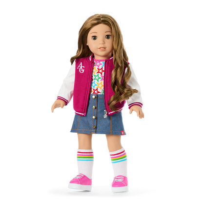 AG™ Star Squad Varsity Jacket for Girls & 18-inch Dolls