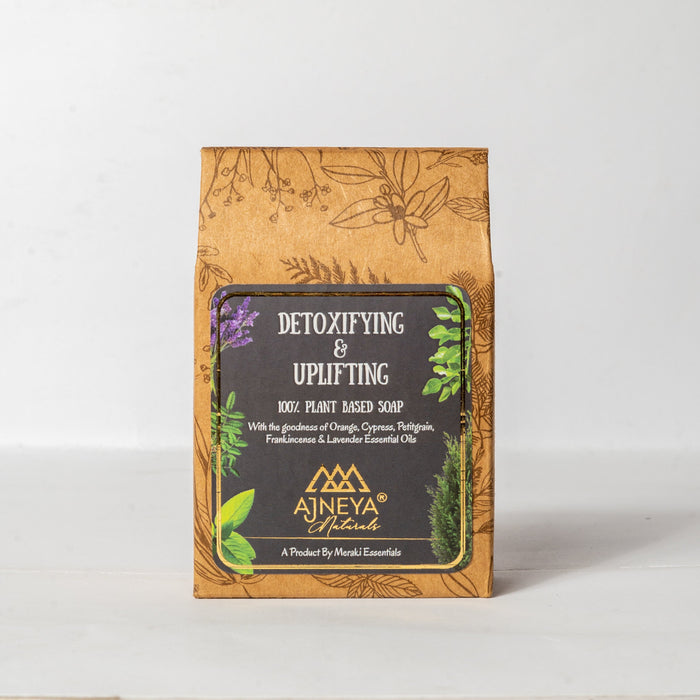 Detoxifying and Uplifting Handmade Cold processed Soap