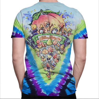 Allman Brothers Tie-Dye T-shirt by Liquid Blue