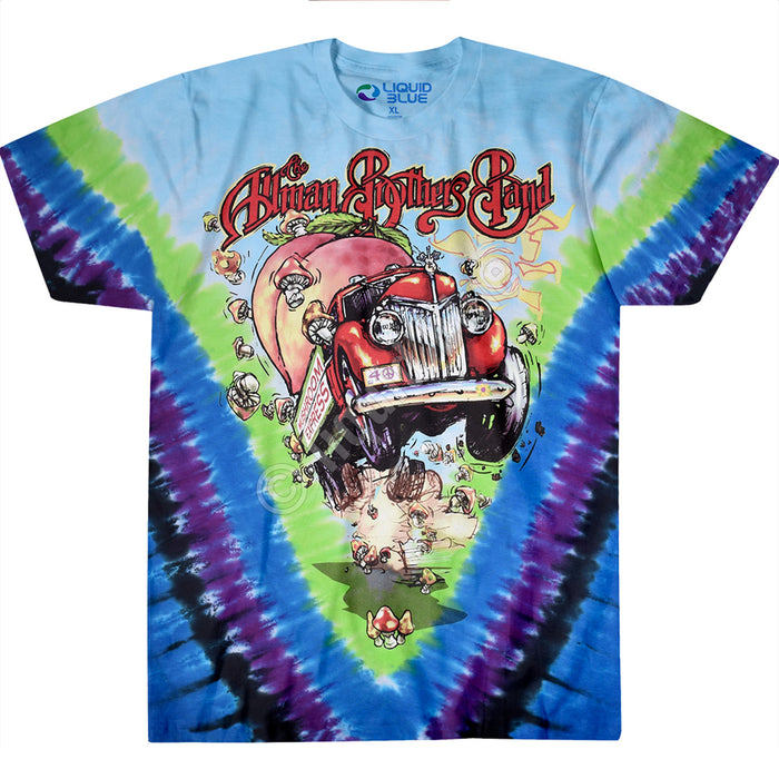 Allman Brothers Tie-Dye T-shirt by Liquid Blue