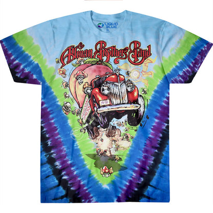 Allman Brothers Tie-Dye T-shirt by Liquid Blue