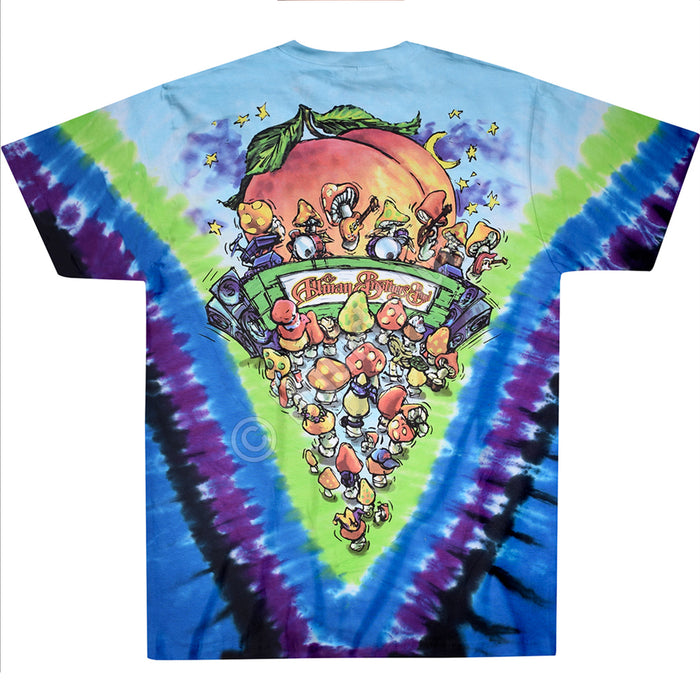 Allman Brothers Tie-Dye T-shirt by Liquid Blue