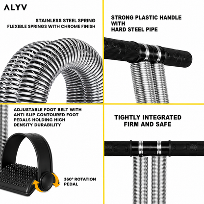 ALYV Double Spring Tummy Trimmer