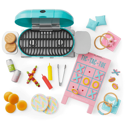 American Girl® Grill & Games Set for 18-inch Dolls