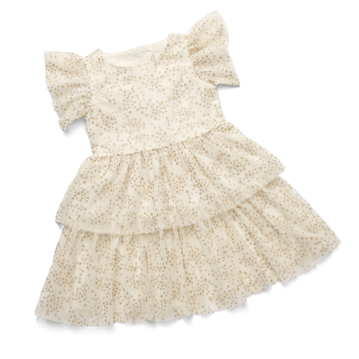 American Girl® x Janie and Jack Sparkly Cream Celebration Dress for Little Girls & Girls