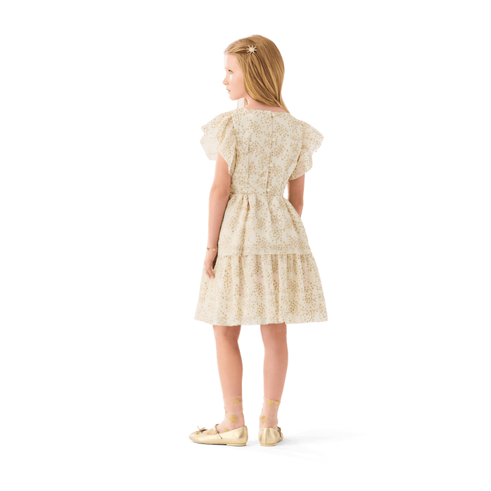 American Girl® x Janie and Jack Sparkly Cream Celebration Dress for Little Girls & Girls