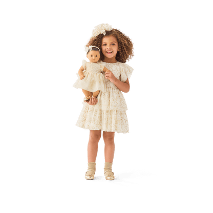 American Girl® x Janie and Jack Sparkly Cream Celebration Dress for Little Girls & Girls
