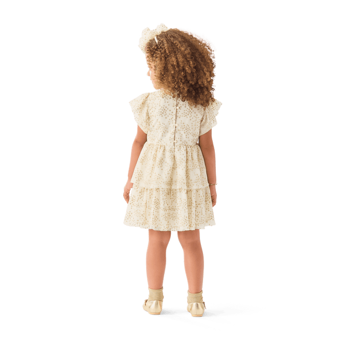 American Girl® x Janie and Jack Sparkly Cream Celebration Dress for Little Girls & Girls