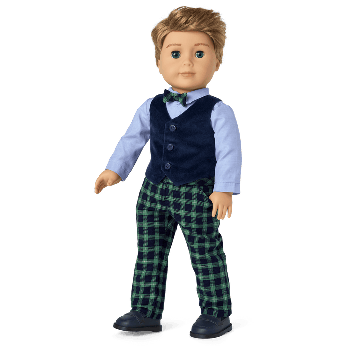 American Girl® x Janie and Jack Tartan Plaid Outfit for 18-inch Dolls