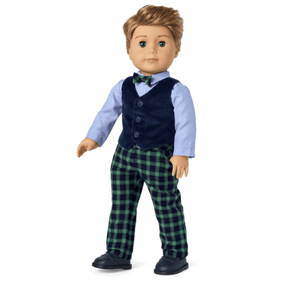 American Girl® x Janie and Jack Tartan Plaid Outfit for 18-inch Dolls