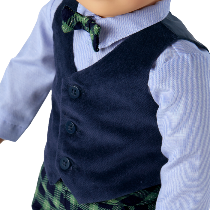 American Girl® x Janie and Jack Tartan Plaid Outfit for 18-inch Dolls