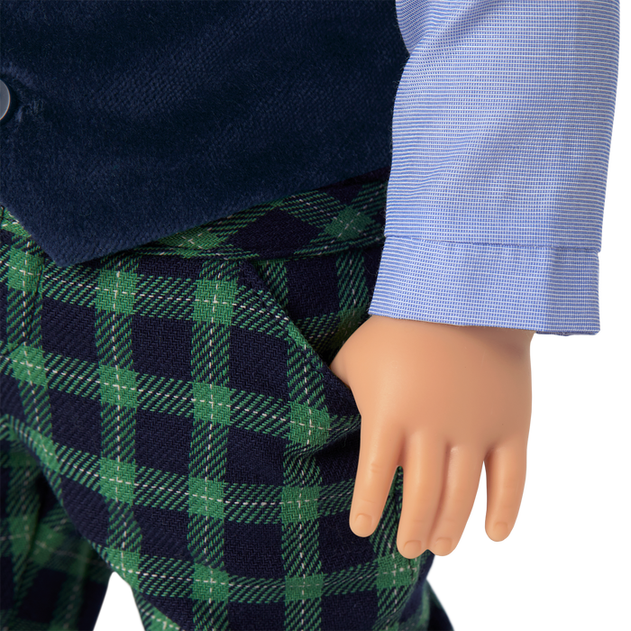 American Girl® x Janie and Jack Tartan Plaid Outfit for 18-inch Dolls