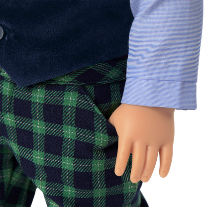 American Girl® x Janie and Jack Tartan Plaid Outfit for 18-inch Dolls