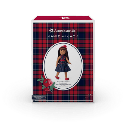 American Girl® x Janie and Jack Wrapped in Roses Party Dress for WellieWishers™ Dolls