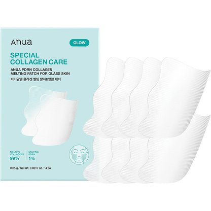 Anua PDRN Collagen Melting Patch For Glass Skin (4 patches) - Beauty Tribe