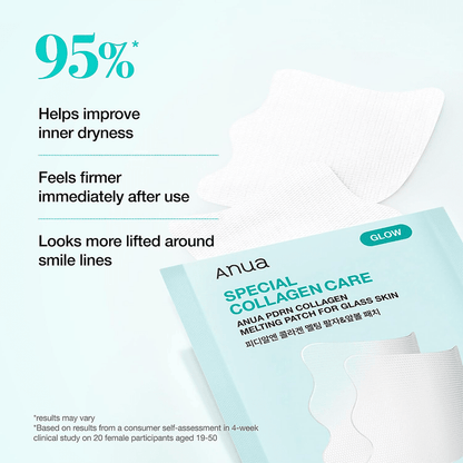 Anua PDRN Collagen Melting Patch For Glass Skin (4 patches) - Beauty Tribe
