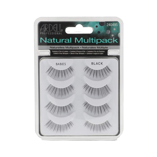 Ardell Lashes, Natural Babies Black x 4 pairs - Palms Fashion Inc.