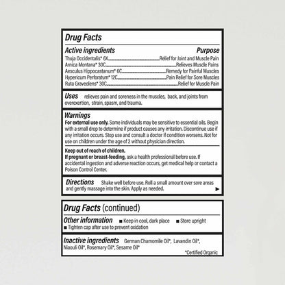 Drug Facts label listing active ingredients, uses, warnings, directions, storage, and inactive ingredients