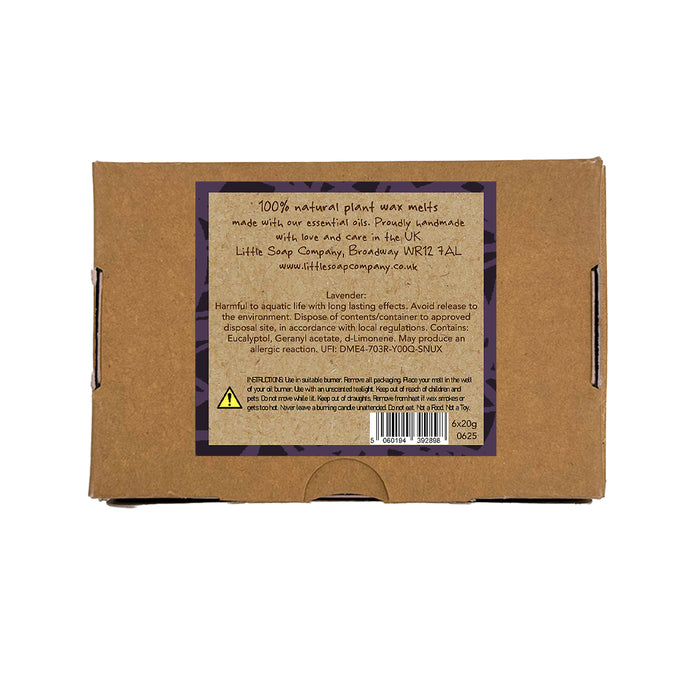 Artisan Lavender Natural Wax Melts (6 x 20g)