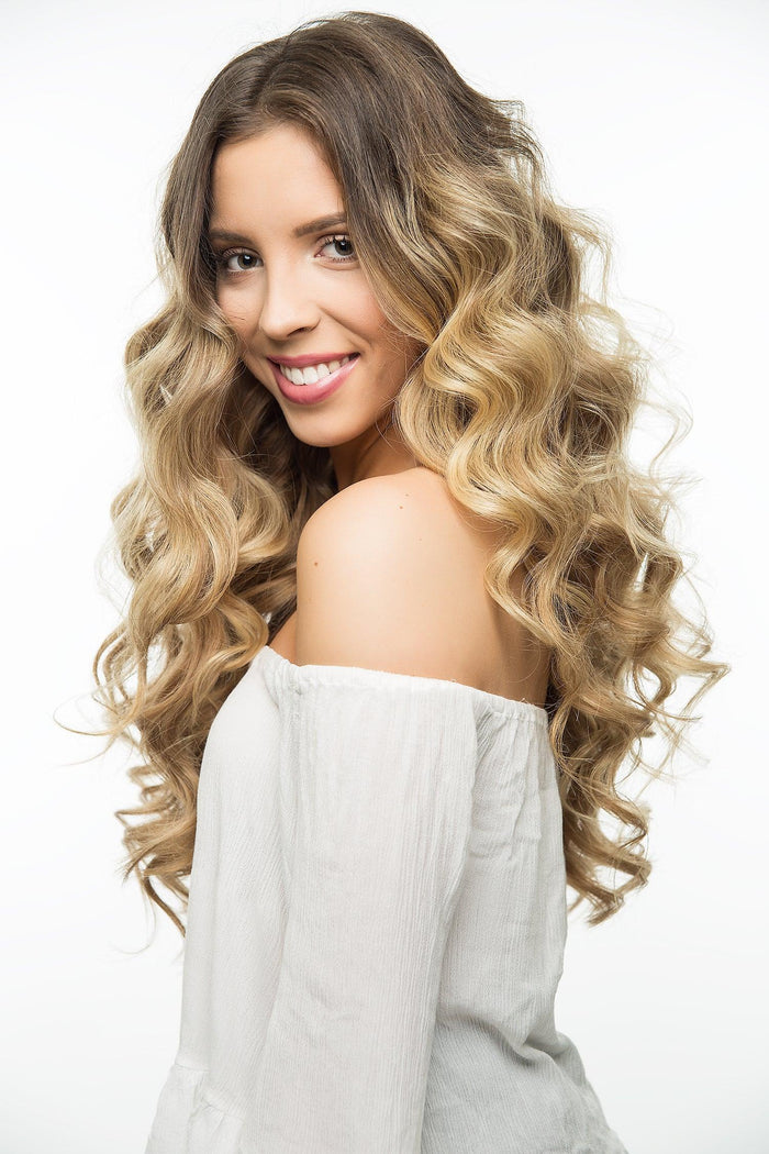 Ash Brown (8) 18" 190g - Clip-Ins