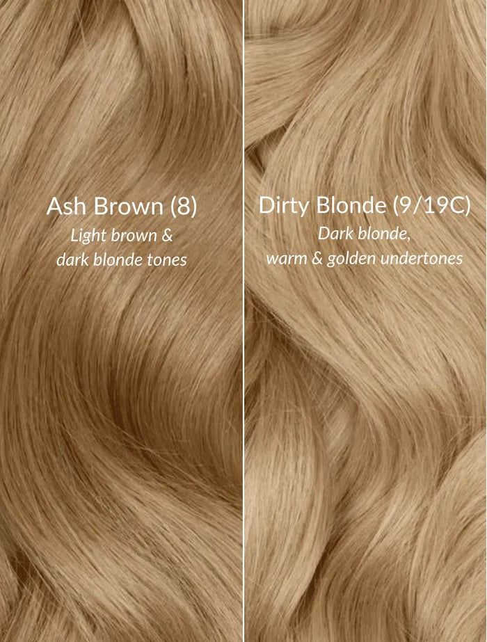 Ash Brown (8) 18" 190g - Clip-Ins