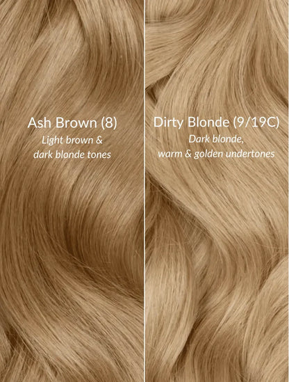 Ash Brown (8) 18" 190g - Clip-Ins