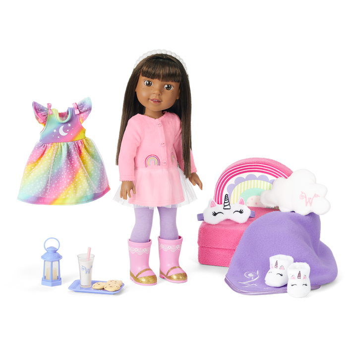 Ashlyn™ Doll & Dream in Color Set (WellieWishers™)