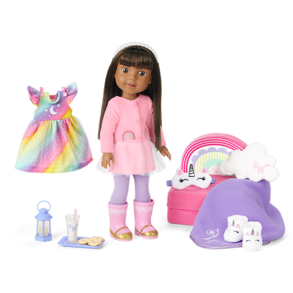 Ashlyn™ Doll & Dream in Color Set (WellieWishers™)