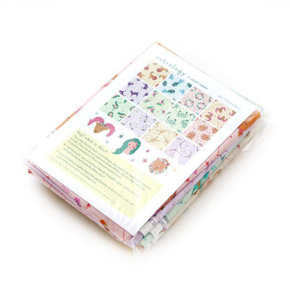 Astrology Zodiac Signs (Light) Flat Fat Stack