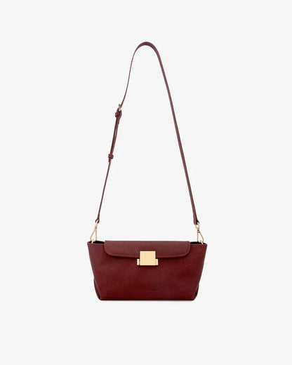 AURORA BAG in Garnet Lizard by Arlingtone Milne