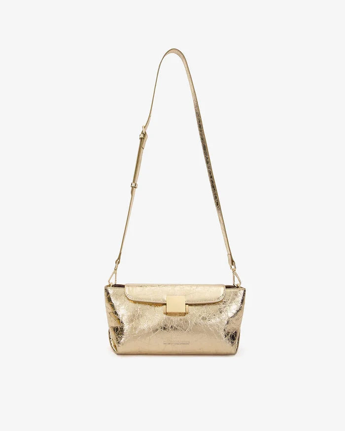 AURORA BAG | Gold Crinkle - Darling & Domain