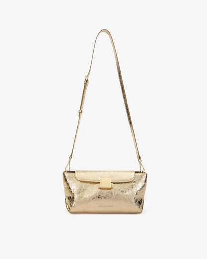 AURORA BAG | Gold Crinkle - Darling & Domain