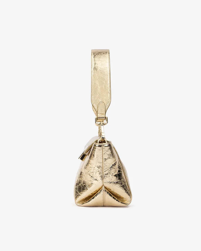 AURORA BAG | Gold Crinkle - Darling & Domain