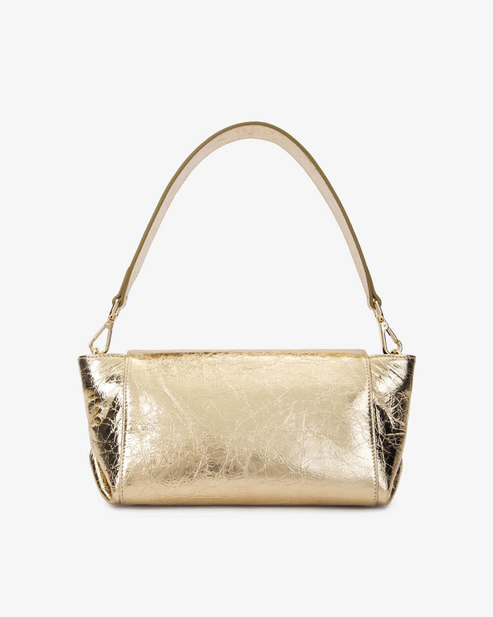 AURORA BAG | Gold Crinkle - Darling & Domain