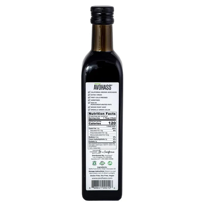 Avocado Oil | 500mL - Avohass - Living with Ivey