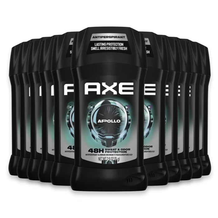 Axe - Apollo Invisible Solid Antiperspirant & Deodorant Stick - 2.7 Oz - 12 Pack