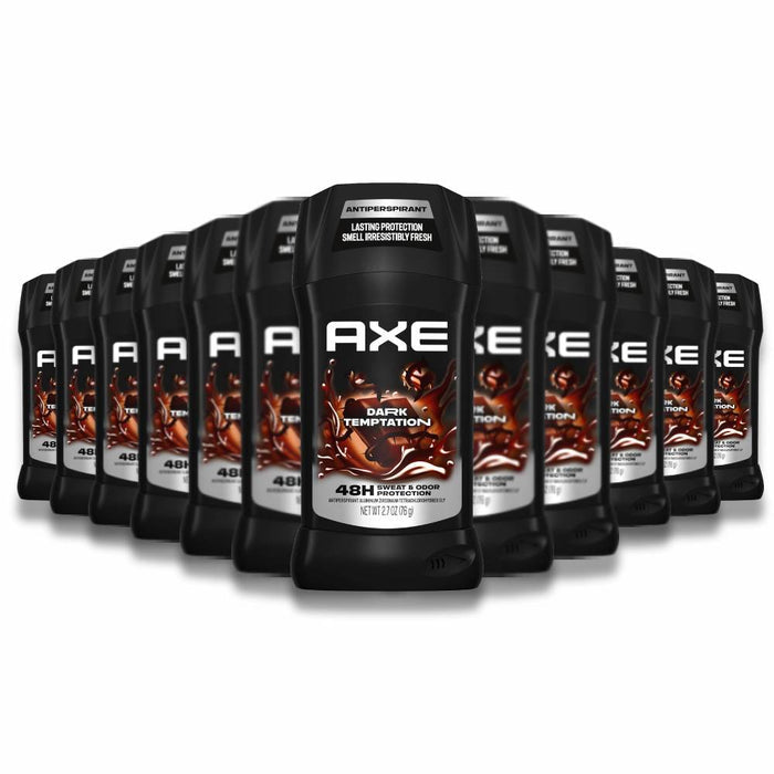 Axe Dry Invisible Solid Antiperspirant & Deodorant – Dark Temptation  2.7 oz – Pack 12