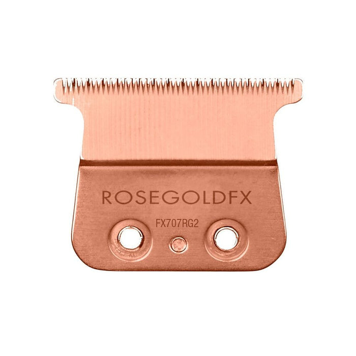 BaByliss Pro Rose Gold Titanium 2.0 mm Deep Tooth Replacement T-Blade Fits All FX787 Models # FX707RG2 - Palms Fashion Inc.