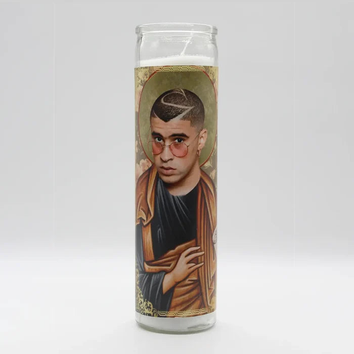 Bad Bunny Prayer Candle