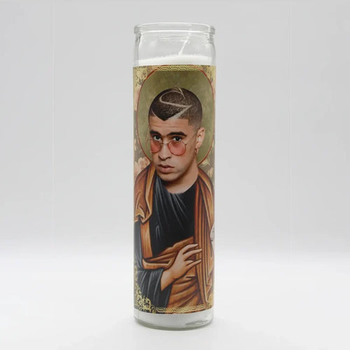 Bad Bunny Prayer Candle
