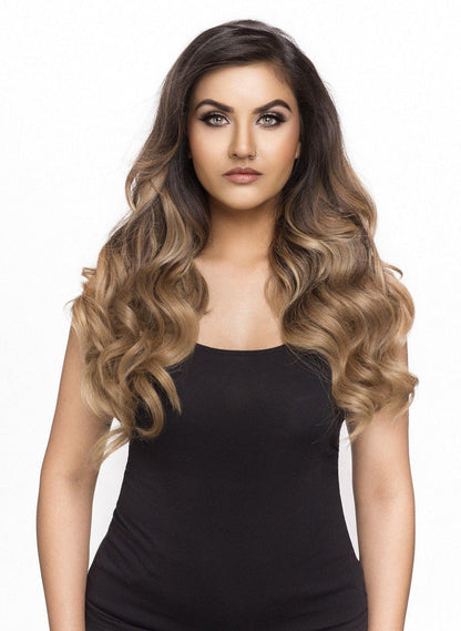Balayage - Espresso (2) to Dirty Blonde (19C) 20" 210g - Clip-Ins