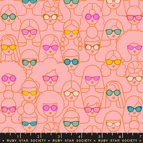 Balmy Shine Girl- Poolside Too- Fat Quarter