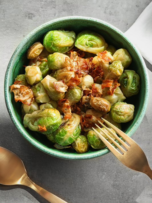 Balsamic Bacon Brussel Sprouts (GF) Private Order