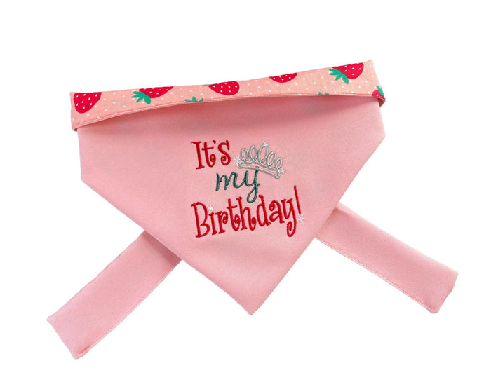 Bandana #Strawberry It’s my birthday